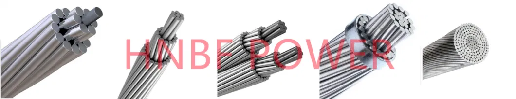 Overhead Bare Stranded Aluminum Conductor Steel Reinforced ACSR Conductor Strand Wire Electrical Cable