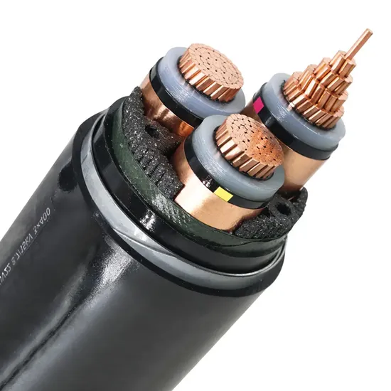 11kv 15kv 20kv 33kv 35kv Média Tensão Único ou 3 Núcleos de Alumínio de Cobre Condutores Isolados em XLPE Blindado LSZH Cabo de Alimentação Elétrica